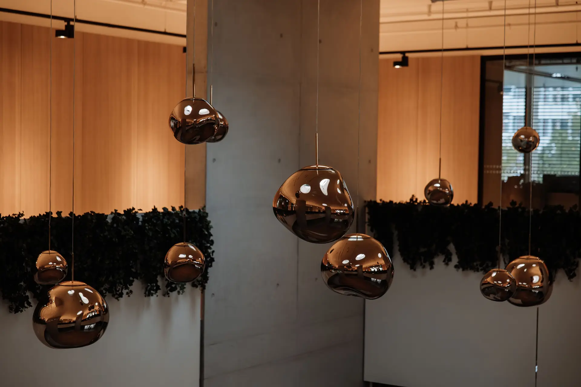 Atmospheric lighting in a wellness space